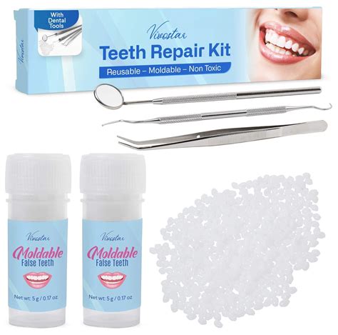 Amazon tooth replacement - 120 Pieces Dental Temporary Tooth Cap Crown Veneers Front Back Anterior and Molar Posterior Teeth with Tooth Repair Thermal Beads Cap Filler for Missing Broken Teeth. 10. $999 ($9.99/Count) Save more with Subscribe & Save. FREE delivery Thu, Jan 18 on $35 of items shipped by Amazon. Only 9 left in stock - order soon.